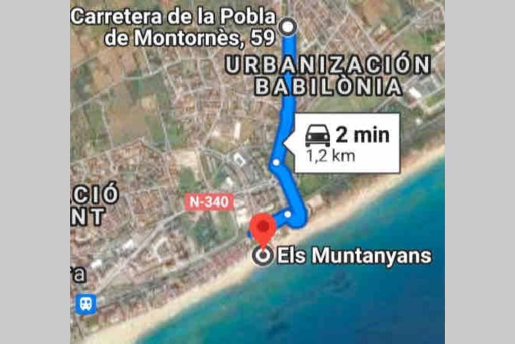 Vakantiehuis Casa Diana: Vista Al Mar Y 3min A La Playa Y 30min A Portaventura