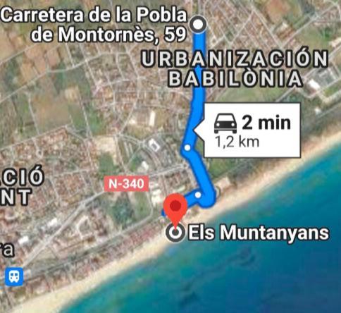 Casa Diana: Vista Al Mar Y 3min A La Playa Y 30min A Portaventura Casa de Férias Torredembarra